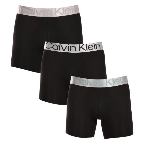 3PACK boxer da uomo Calvin Klein nero (NB3075A-QTE)