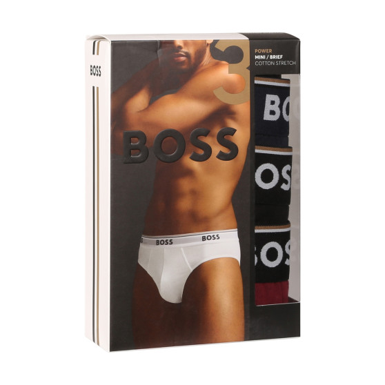 3PACK BOSS slip uomo multicolore (50517826 976)