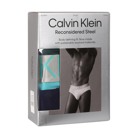 3PACK Calvin Klein slip uomo multicolore (NB3129A-N2M)