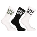 3PACK HUGO calzini alti multicolore (50518606 100)