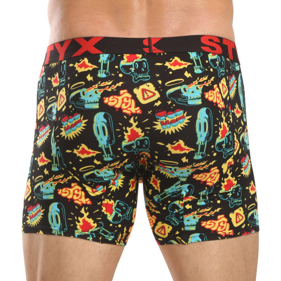 Styx Boxer uomo lungo arte sport gomma toohot (UN1458)