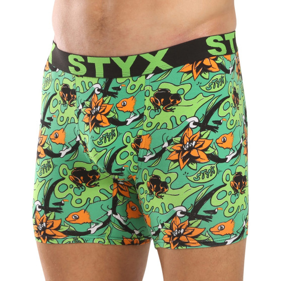 Styx Boxer uomo lungo arte sport gomma tropicale (UN1557)