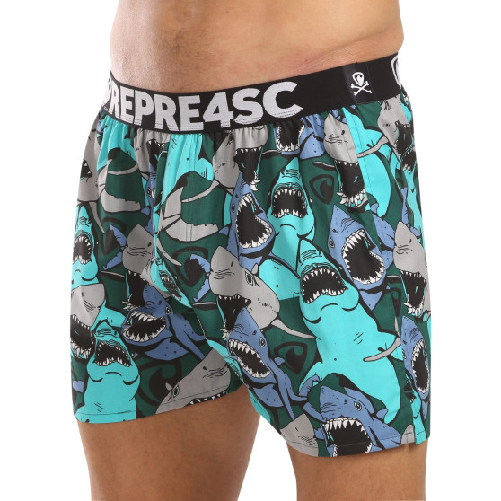 Represent Pantaloncini da uomo in esclusiva Mike Happy Sharks (R4M-BOX-0709)