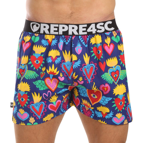 Represent Pantaloncini da uomo in esclusiva Mike Burning Valentine (R4M-BOX-0705)