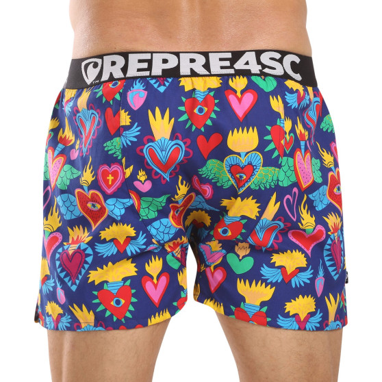 Represent Pantaloncini da uomo in esclusiva Mike Burning Valentine (R4M-BOX-0705)