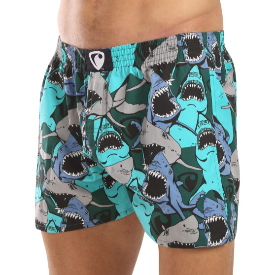 Represent Pantaloncini da uomo in esclusiva Ali Happy Sharks (R4M-BOX-0609)