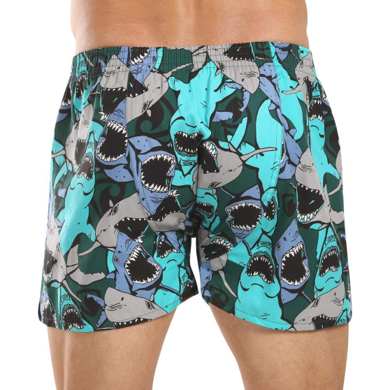 Represent Pantaloncini da uomo in esclusiva Ali Happy Sharks (R4M-BOX-0609)