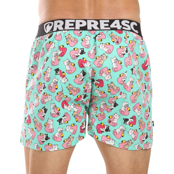 Represent Pantaloncini da uomo esclusivo Mike Bulldog Bathing (R4M-BOX-0711)