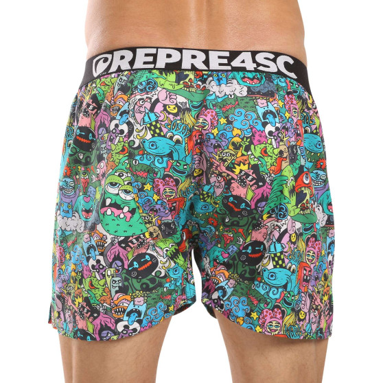 Represent Pantaloncini da uomo in esclusiva Mike Monsters (R4M-BOX-0715)