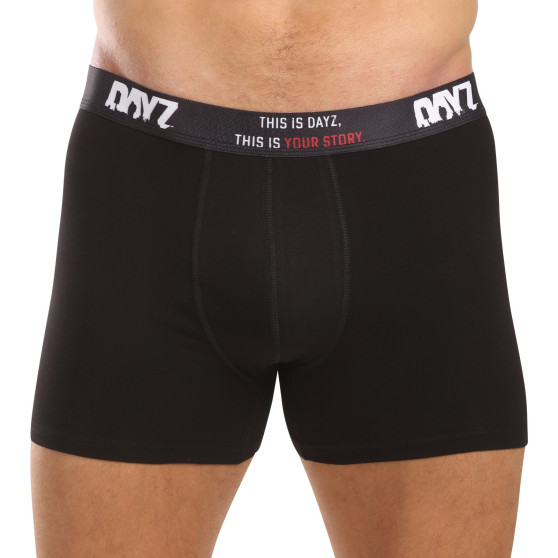 3PACK boxer da uomo DAYZ nero (DZ001)