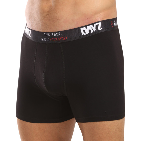 3PACK boxer da uomo DAYZ nero (DZ001)