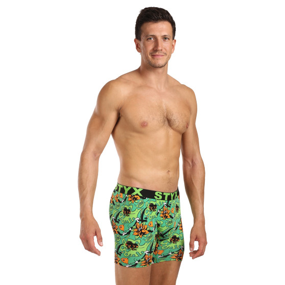 Styx Boxer uomo lungo arte sport gomma tropicale (UN1557)