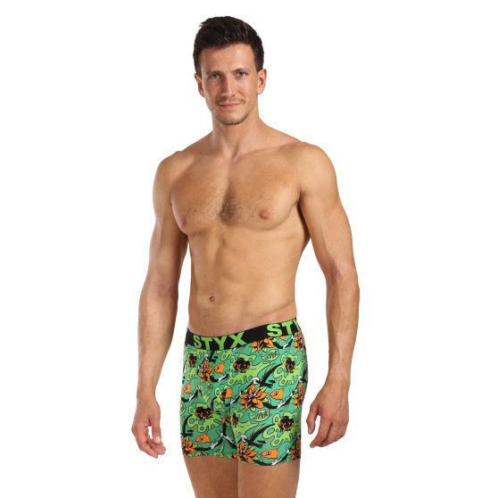 Styx Boxer uomo lungo arte sport gomma tropicale (UN1557)