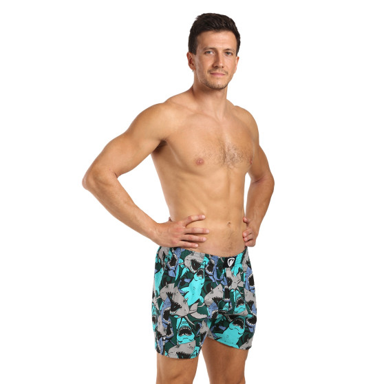 Represent Pantaloncini da uomo in esclusiva Ali Happy Sharks (R4M-BOX-0609)