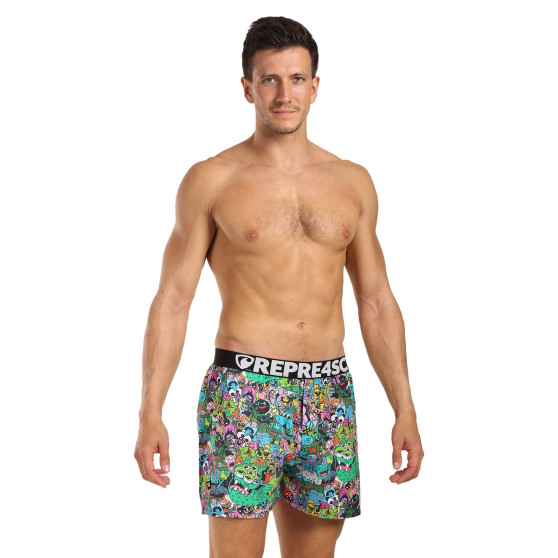 Represent Pantaloncini da uomo in esclusiva Mike Monsters (R4M-BOX-0715)