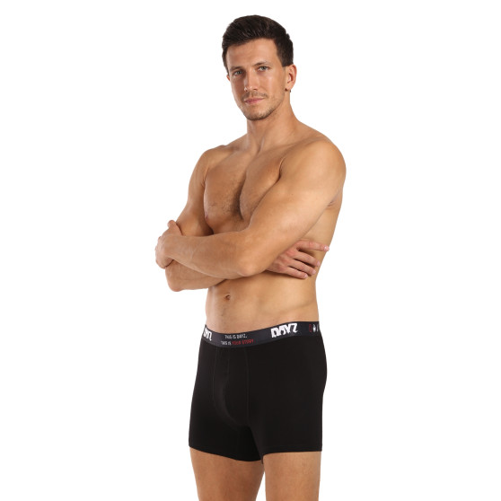 3PACK boxer da uomo DAYZ nero (DZ001)