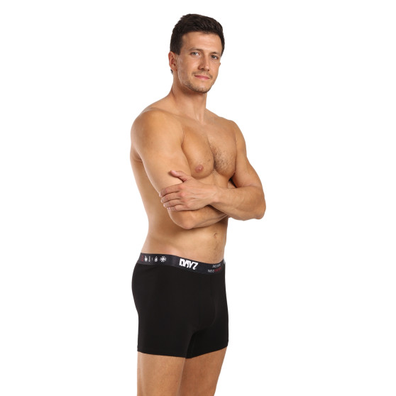 3PACK boxer da uomo DAYZ nero (DZ001)