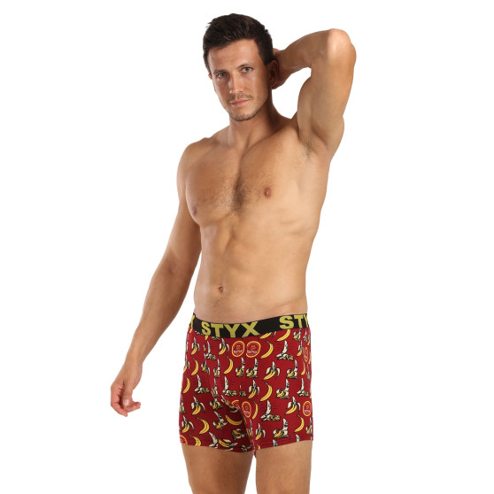 Styx Boxer uomo lungo arte sport gomma banane (UN1359)