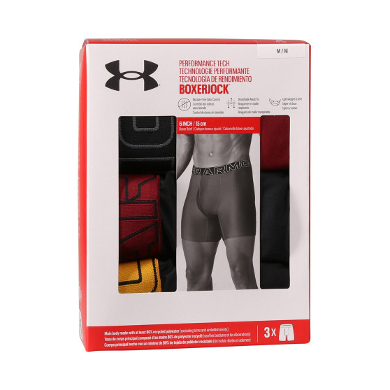 3PACK boxer uomo Under Armour multicolore (1383878 625)