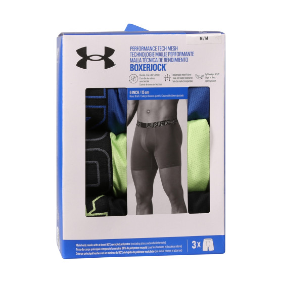 3PACK boxer uomo Under Armour multicolore (1383884 432)