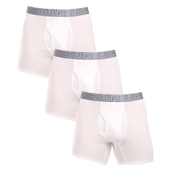 3PACK Under Armour boxer uomo bianco (1383889 100)