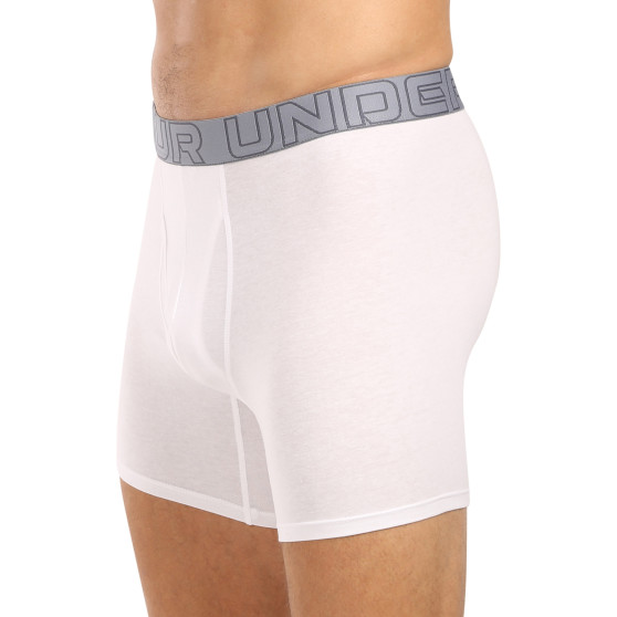 3PACK Under Armour boxer uomo bianco (1383889 100)