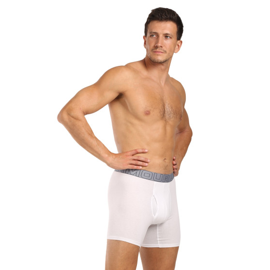 3PACK Under Armour boxer uomo bianco (1383889 100)