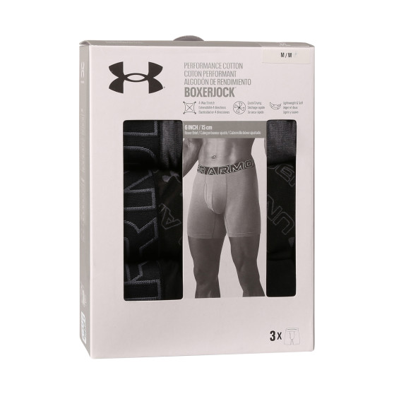 3PACK boxer uomo Under Armour multicolore (1383890 001)