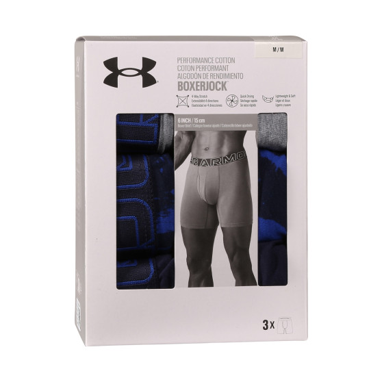 3PACK boxer uomo Under Armour multicolore (1383890 400)