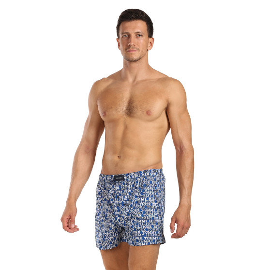 2PACK Boxer da uomo Tommy Hilfiger blu (UM0UM03376 0SU)