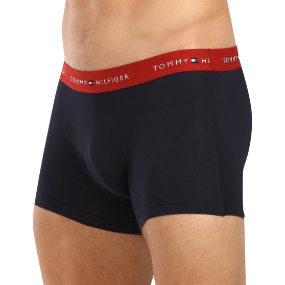 3PACK boxer uomo Tommy Hilfiger blu scuro (UM0UM02763 0WR)