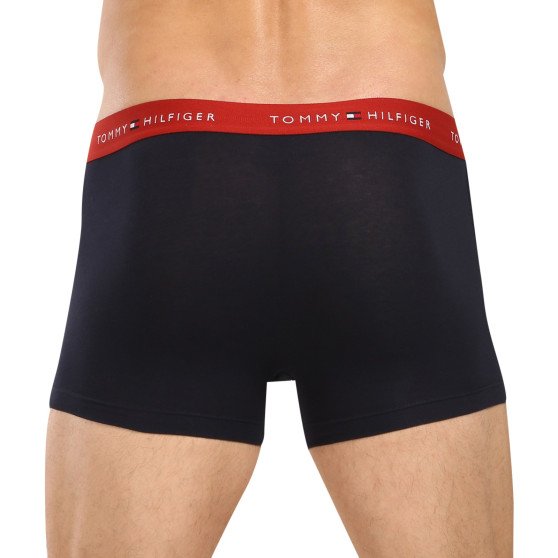 3PACK boxer uomo Tommy Hilfiger blu scuro (UM0UM02763 0WR)