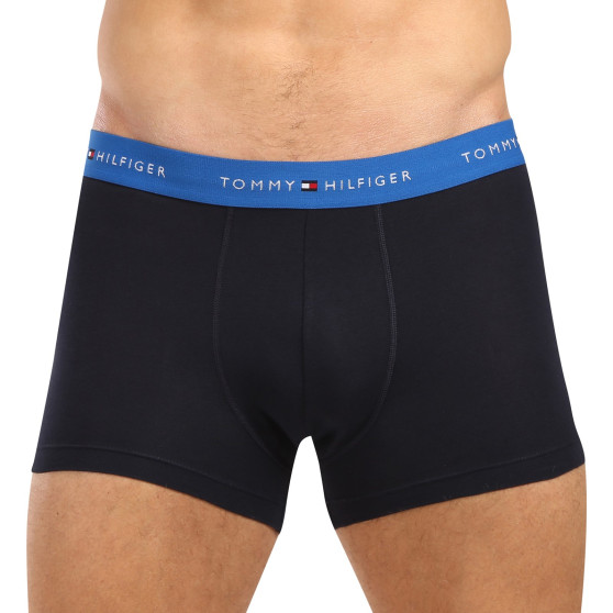 3PACK boxer uomo Tommy Hilfiger blu scuro (UM0UM02763 0WR)