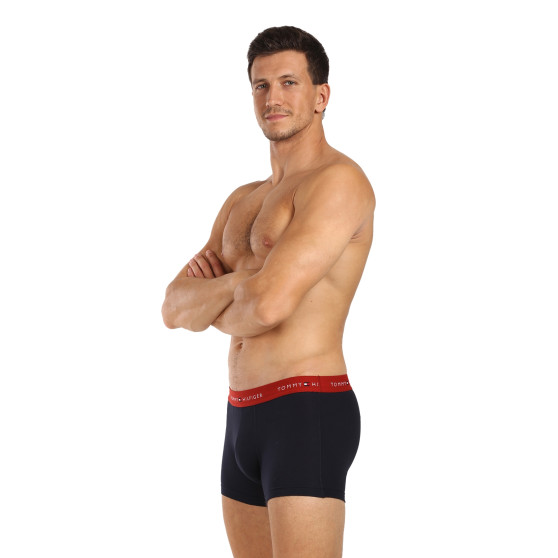 3PACK boxer uomo Tommy Hilfiger blu scuro (UM0UM02763 0WR)