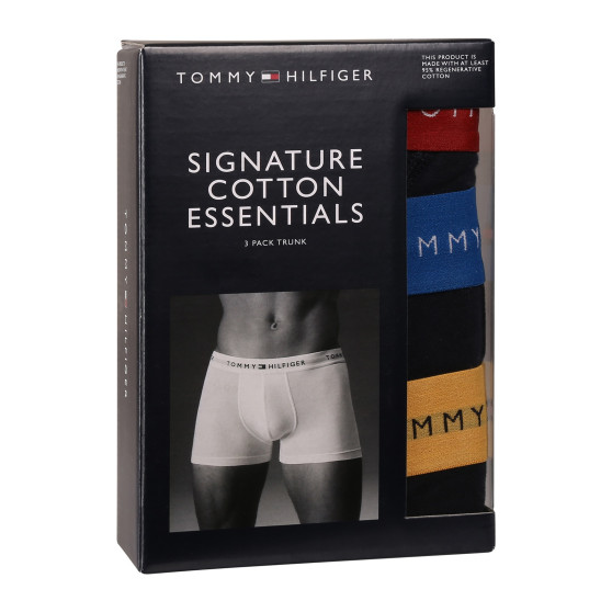 3PACK boxer uomo Tommy Hilfiger blu scuro (UM0UM02763 0WR)