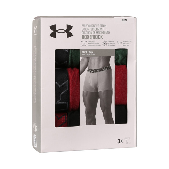 3PACK boxer uomo Under Armour multicolore (1383891 302)