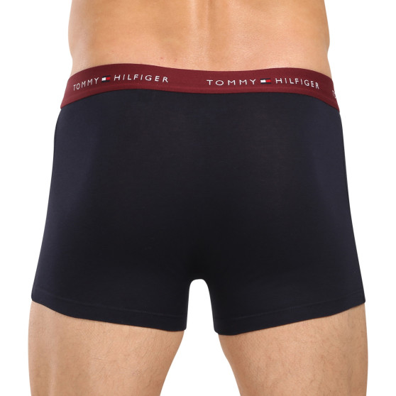 3PACK boxer uomo Tommy Hilfiger blu scuro (UM0UM02763 05K)