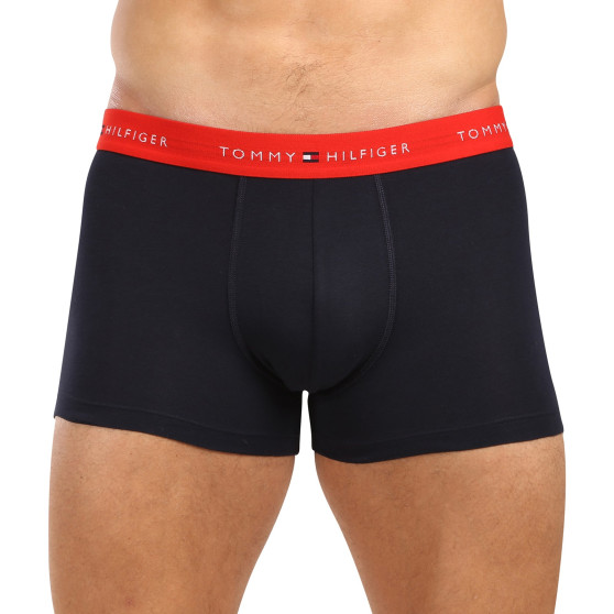 3PACK boxer uomo Tommy Hilfiger blu scuro (UM0UM02763 05K)