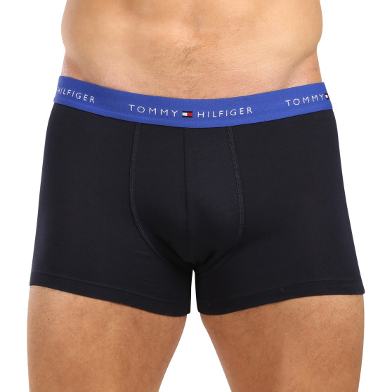 3PACK boxer uomo Tommy Hilfiger blu scuro (UM0UM02763 05K)