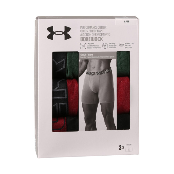 3PACK boxer uomo Under Armour multicolore (1383889 302)