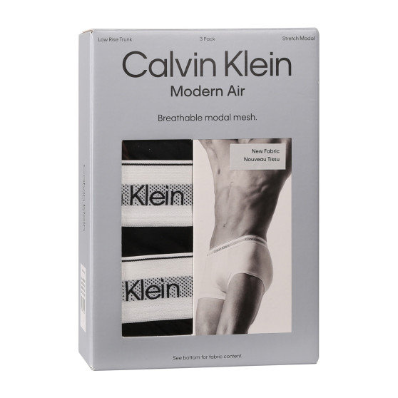 3PACK boxer da uomo Calvin Klein nero (NB3956A-UB1)