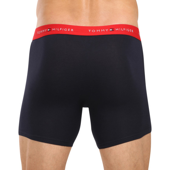 3PACK boxer uomo Tommy Hilfiger blu scuro (UM0UM02765 0W3)