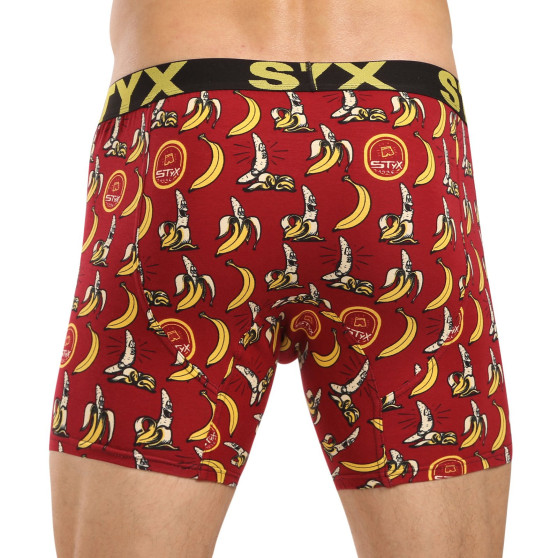 Styx Boxer uomo lungo arte sport gomma banane (UN1359)