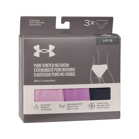 3PACK mutandine donna Under Armour multicolore (1383898 572)