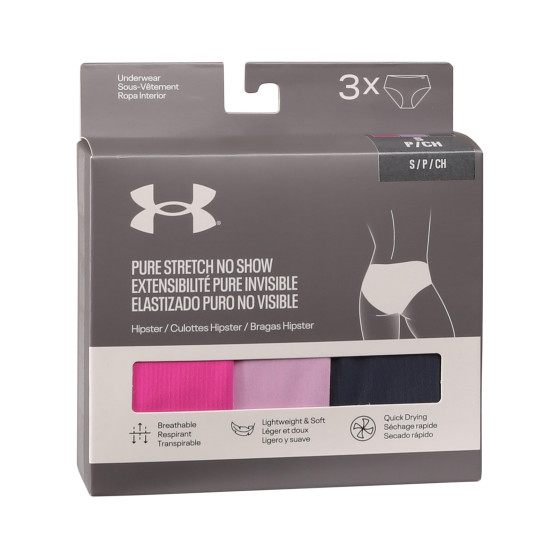 3PACK mutandine donna Under Armour multicolore (1383895 652)