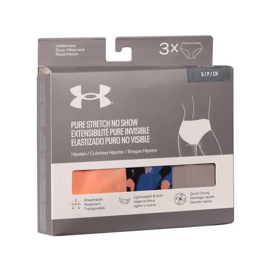 3PACK mutandine donna Under Armour multicolore (1383896 432)