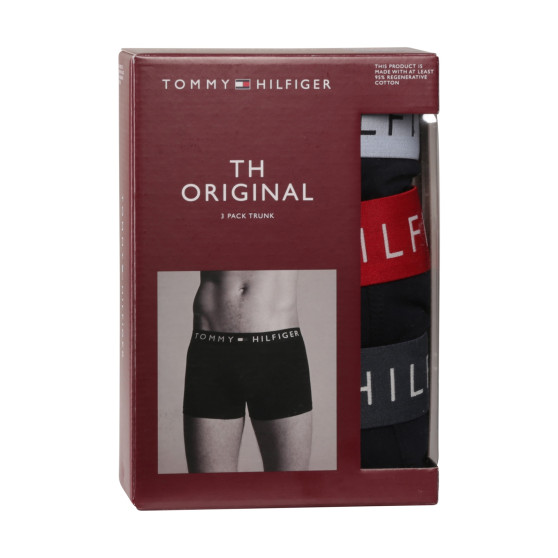 3PACK boxer uomo Tommy Hilfiger blu scuro (UM0UM03181 0R1)