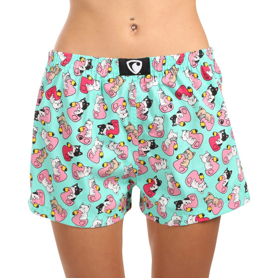 Represent Pantaloncini da donna Bella Bulldog Bathing (R4W-BOX-0611)