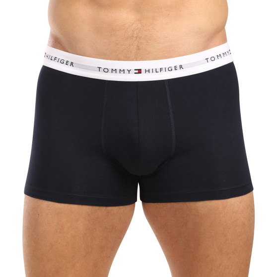 3PACK boxer uomo Tommy Hilfiger blu scuro (UM0UM02763 0W3)