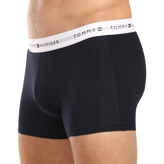 3PACK boxer uomo Tommy Hilfiger blu scuro (UM0UM02763 0W3)